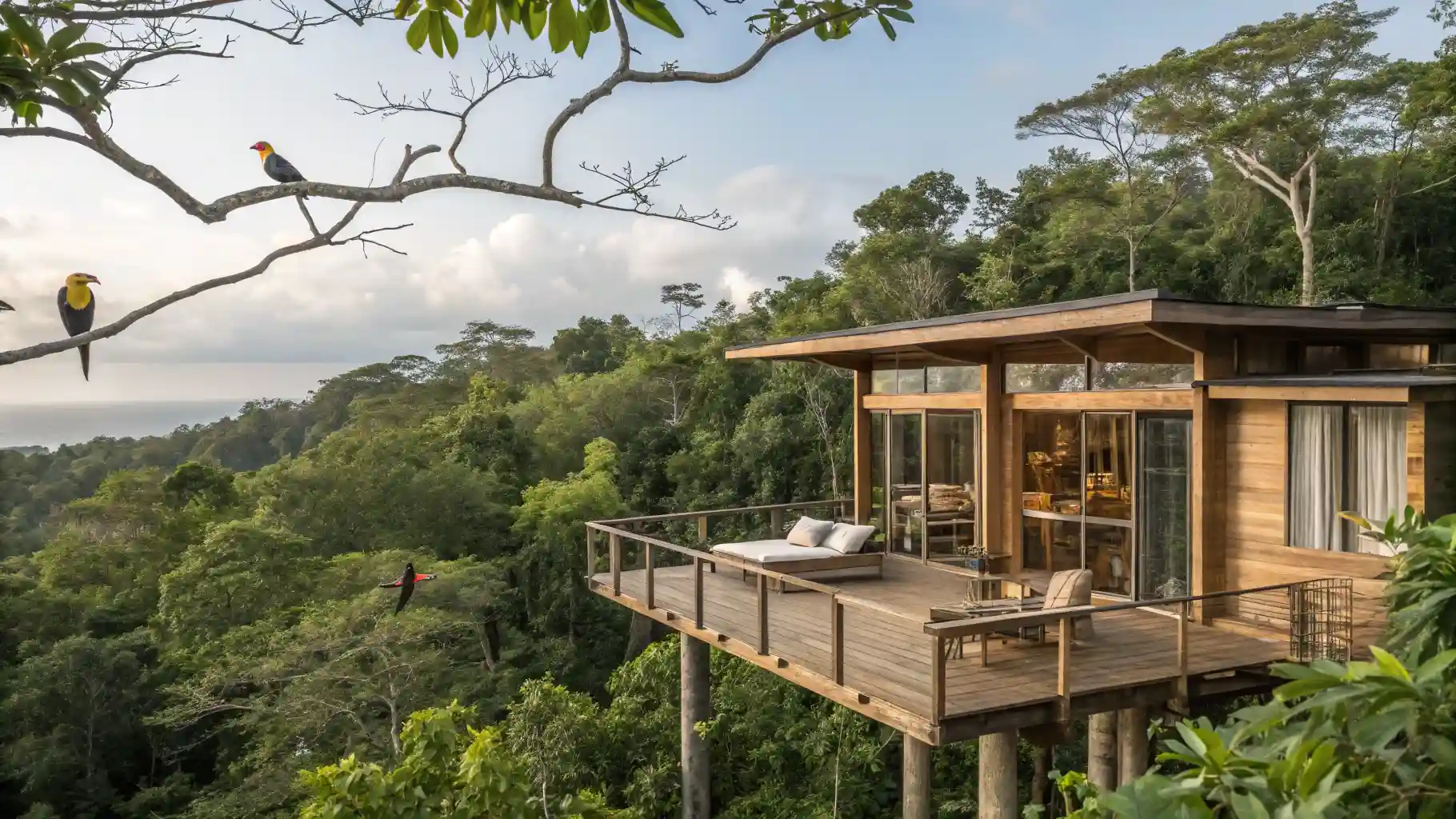 Luxury Treehouse Villa Investment Papua Rainforest | Invest Papua